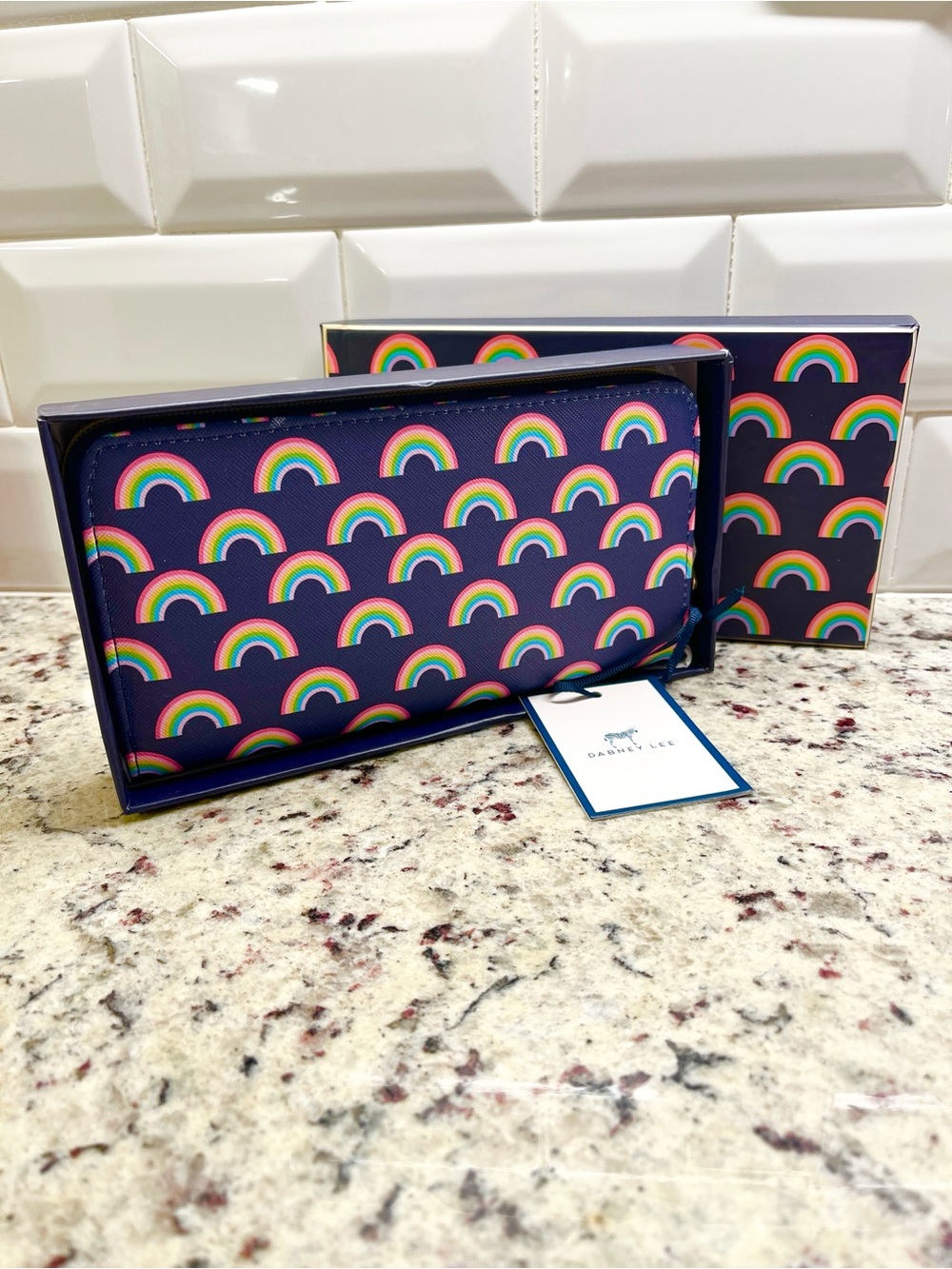 Dabney Lee Rainbow Wallet NWT in Box